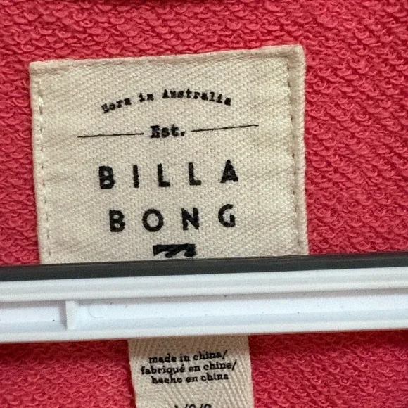 Billabong Vibrant Pink Sweatshirt - Picture 4 of 4